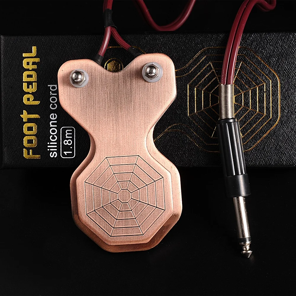 

New arrival Professional Tattoo Foot Pedal Foot Switch Controller With Cable For Tattoo Machine Power Supply--TP-G006