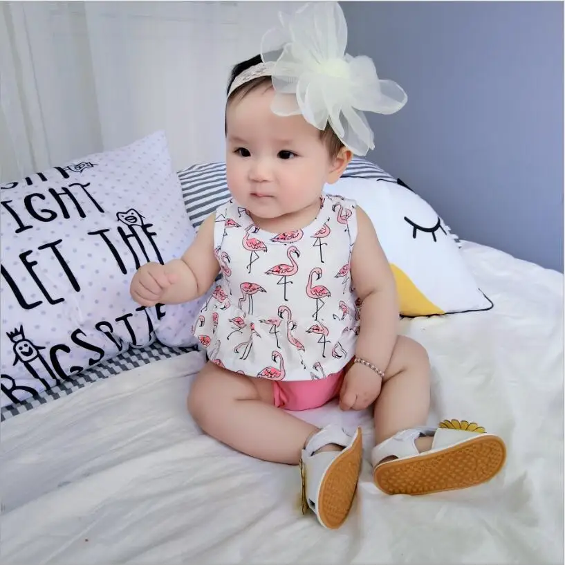 New cotton high quality female baby girl mini dress baby suit T shirt