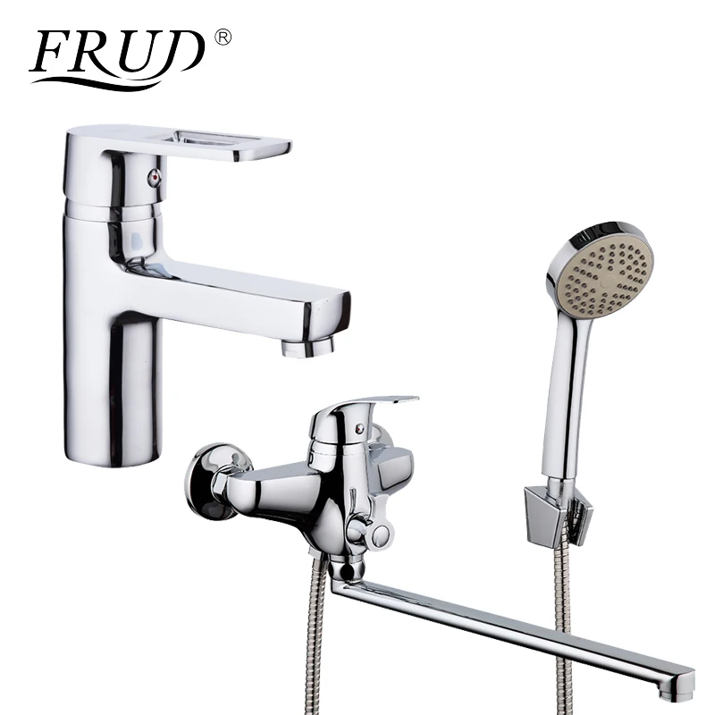FRUD 1 комплект из цинкового сплава смеситель для ванной комнаты с раковиной кран
