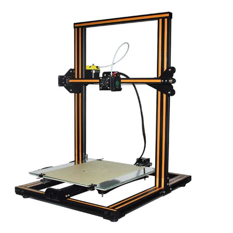 Creality 3D CR-10 DIY 3d Принтер Комплект 300*300*400 мм размер печати 1,75 мм 0,4 мм сопло ABS, PLA нити с подогревом