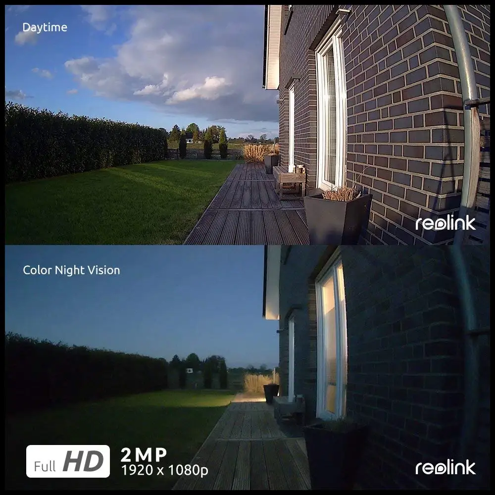 Reolink 100% Беспроводная Видеокамера IP c Батареей 1080П Полный HD WIFI а