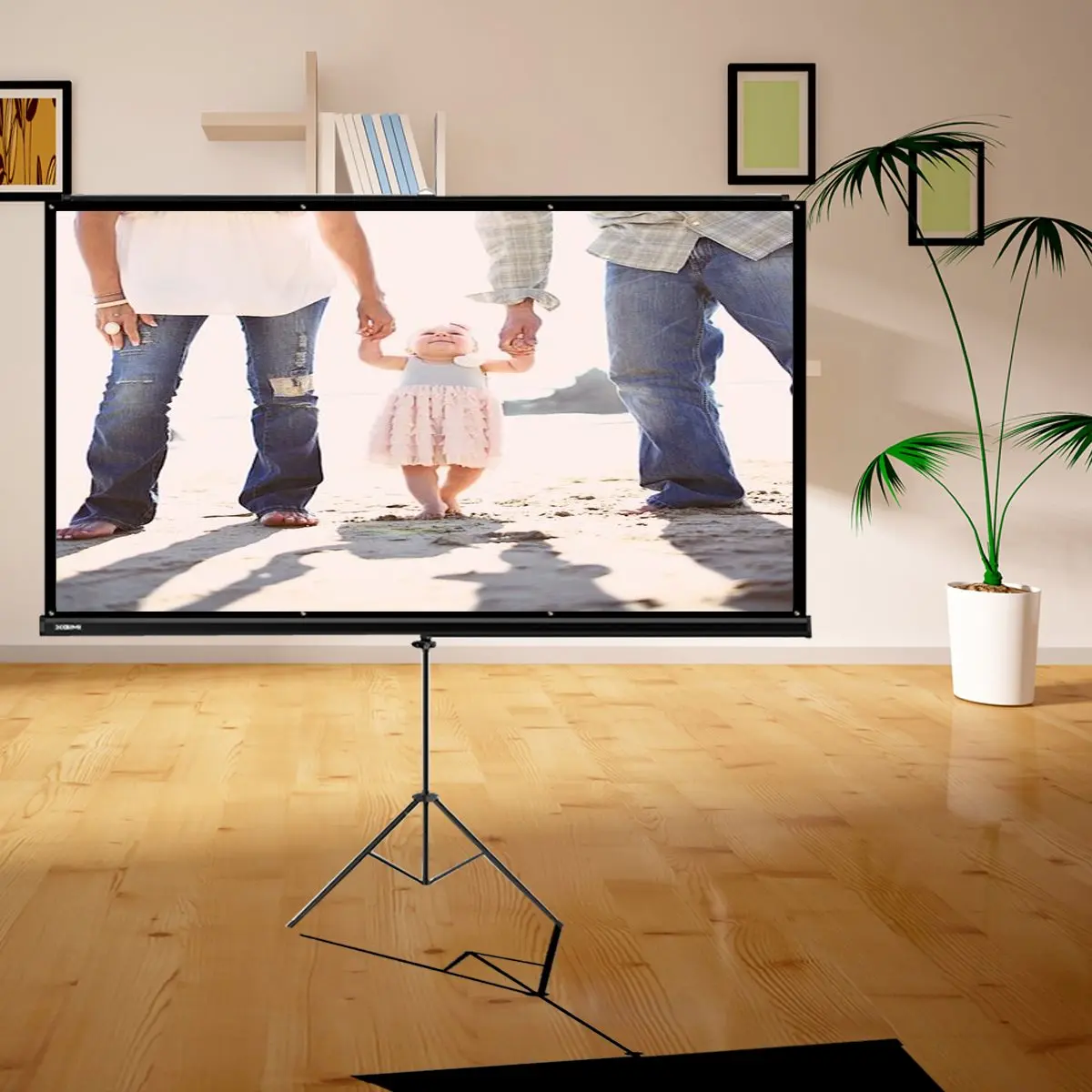 

120 Inch 4:3 Projection Film Projector Screen Unfolded HD 3D Projection Screens