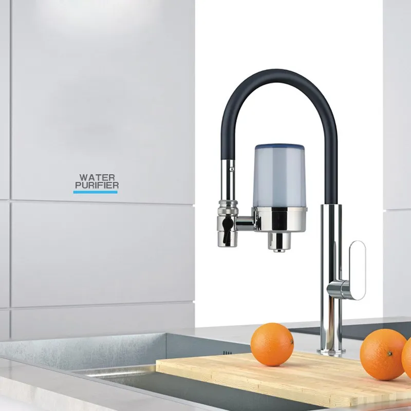 

Activated Carbon Tap Water Purifier Faucet Water Filter Kitchen Water Filter Rust Bacteria Removal For Bathroom Household