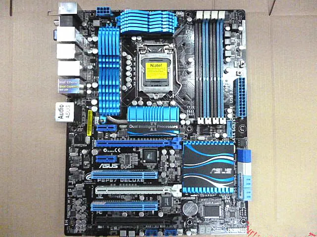 LGA1155 для ASUS P8P67 Deluxe оригинальная б/у настольная P67 1155 Материнская плата DDR3 USB3.0 SATA3 |