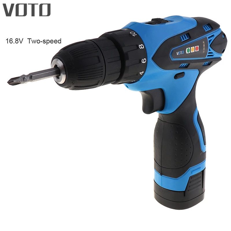 16.8V Electric Screwdriver Battery Screwdriver Tow speed Battery*2