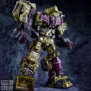 

[Show.Z] Jinbao JB Oversized OS Devastator Battle Damaged Version Full Set of 6 Gravity Builder Transformation Action Figure