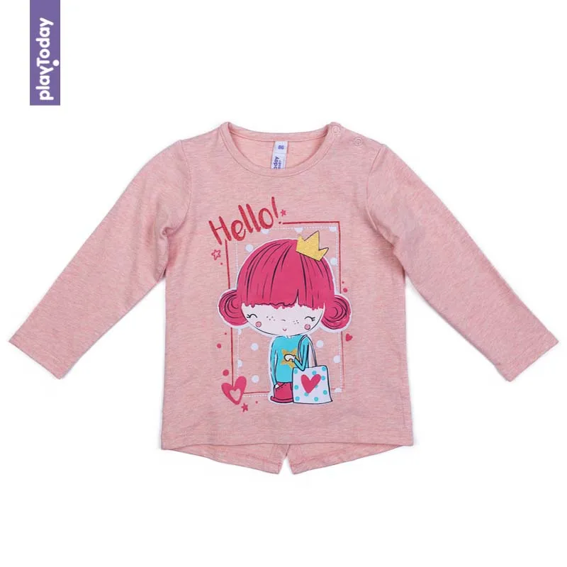 

Футболка PLAYTODAY для девочек 378067