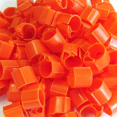 100pcs plastic electronic rings pigeon bands