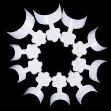 500Pcs Short French Nail Art Tips Acrylic UV Gel False Tips DIY Manicure Tool