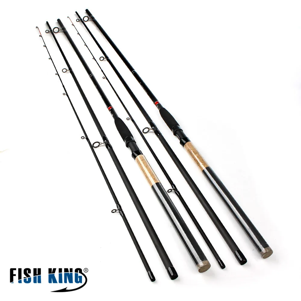 

2017 FISH KING High Carbon Super Power 3 Sections 3.6M 3.9M Lure Weight 40 -120g Feeder Rod Fishing