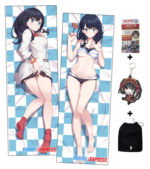 

Hobby Express Takarada Rikka SSSS Gridman Dakimakura Japanese Otaku Waifu Hugging Body Pillow Cover ADP91043