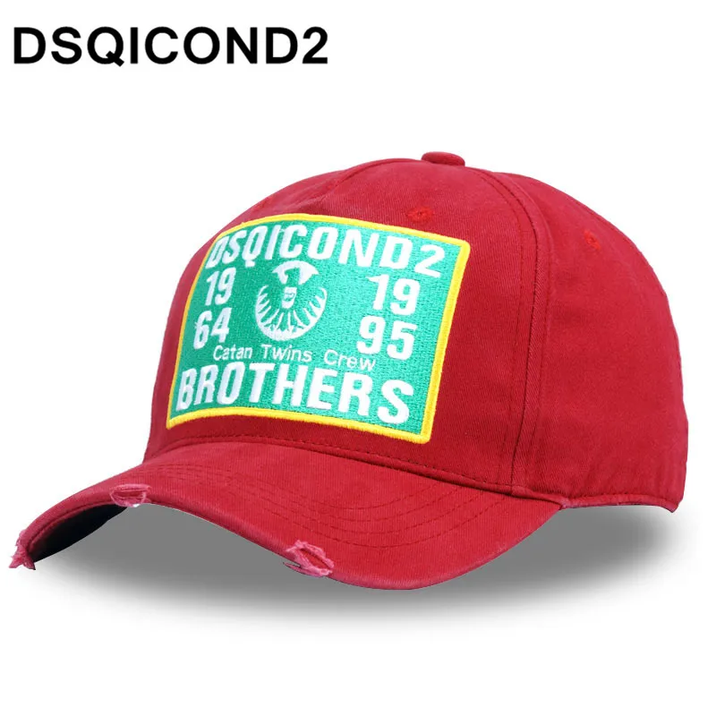 

DSQICOND2 Cotton Baseball Caps DSQ Letters High Quality Men Women Winter Cap Custom Design ICON Logo Bonnet Casual Homme Dad Hat