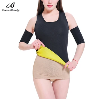 

Lover Beauty Women Neoprene Waist Trainer Slimming Body Shaper Sleeveless Sauna Vest Workout Corset Underwear Shapewear-A