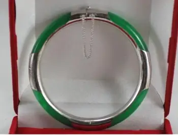 

Plated Cuff Jades Charm Bracelet Bangle Jewelry Party Gift>>Selling Girls jades bracelet free shipping
