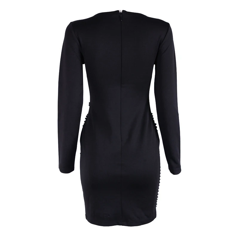 Herve Leger Babe мини Для женщин Vestido Роскошный Черный Кристалл Бисер платье Бандажное