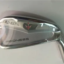 Фирменная Новинка 7 шт. Джордж духов REONESS RI-51 Железный набор для гольфа кованые железные клюшки для гольфа 4-9 P сталь/графитовый Вал с крышкой головы