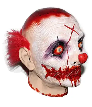 

【US-Stock Shipping 3-5 days 】Clown Mask Halloween Movie Costumes Latex Party Masks 'Sinister's Love Clown' Latex Party Masks