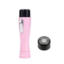 Без боли электрическая бритва Леди Мини Портативный для удаления волос лица женщин эпилятор для подмышек, ног бикини триммер для волос+ дополнительная голова 31