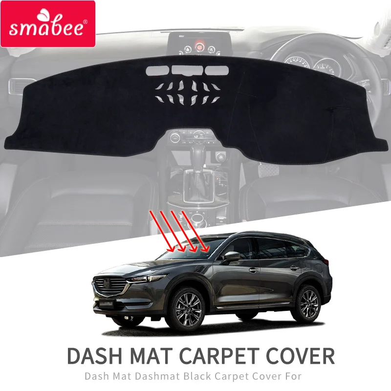 Smabee Dash Mat for Mazda CX 5 2017 2018 2019 2020 CX5 CX8 Accessories Non Slip Dashmat