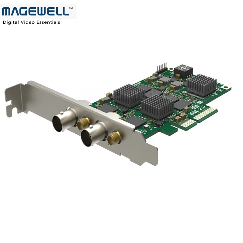 

HD 3G-SDI 2 Input PCIE Video Capture Card 1080p@60fps SDK Pro Capture Dual SDI Card with Loop Out