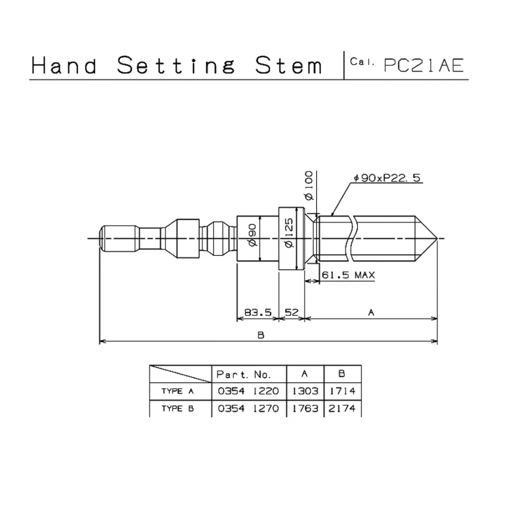 come4buy.com SEIKO Quartz Movement PC21AE High hand Watch Quartz
