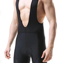 Для мужчин Велоспорт нагрудник шорты черный велосипед 3D гель площадку комбинезон Ropa Ciclismo велосипедные шорты