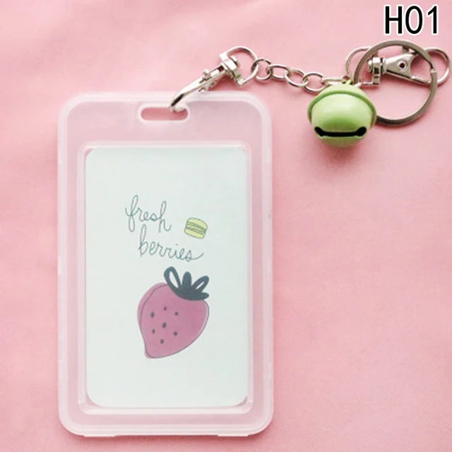 cartoon pvc credit card holder keyring card holder sleeve set bus card case bag birthday gifts - Card Holder With Keyring cartoon pvc credit card holder keyring card holder sleeve set bus card case bag birthday gifts - Card Holder With Keyring