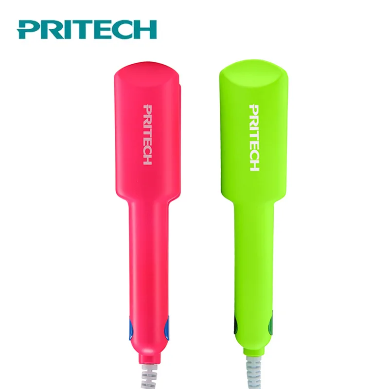 

Pritech Mini Electric Hair Curling Iron Hair Styling Tools Portable Hair Curler Straightener For Travel Straightening Irons 2018