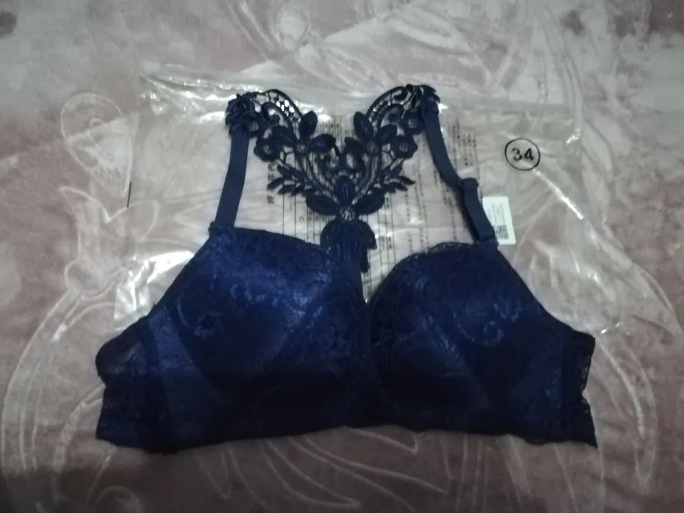 Sexy Front Closure Lace Women's Push Up Bra