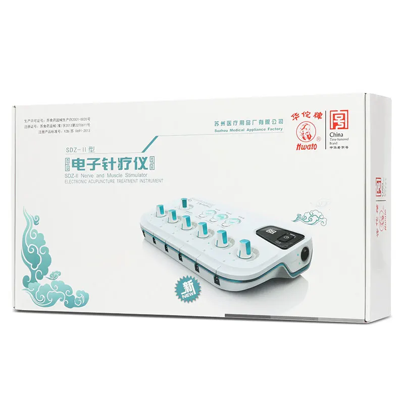 Hwato Electronic Acupunture Treatment Instrument Sdz-Ii Healthcare 6 Outputs Automatic Timing Treatment Intead Of Manual Massage