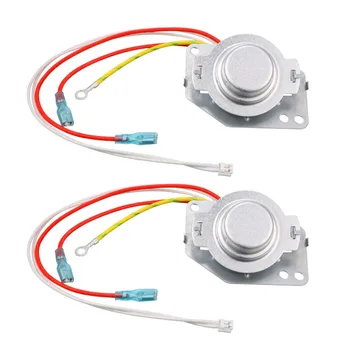 

UXCELL 2Pcs Rice Cooker Temperature Controllers Thermostat Center Magnetic Fuses Sensor 5 Wire 71mm/2.8inch N.C Magnetic Steel