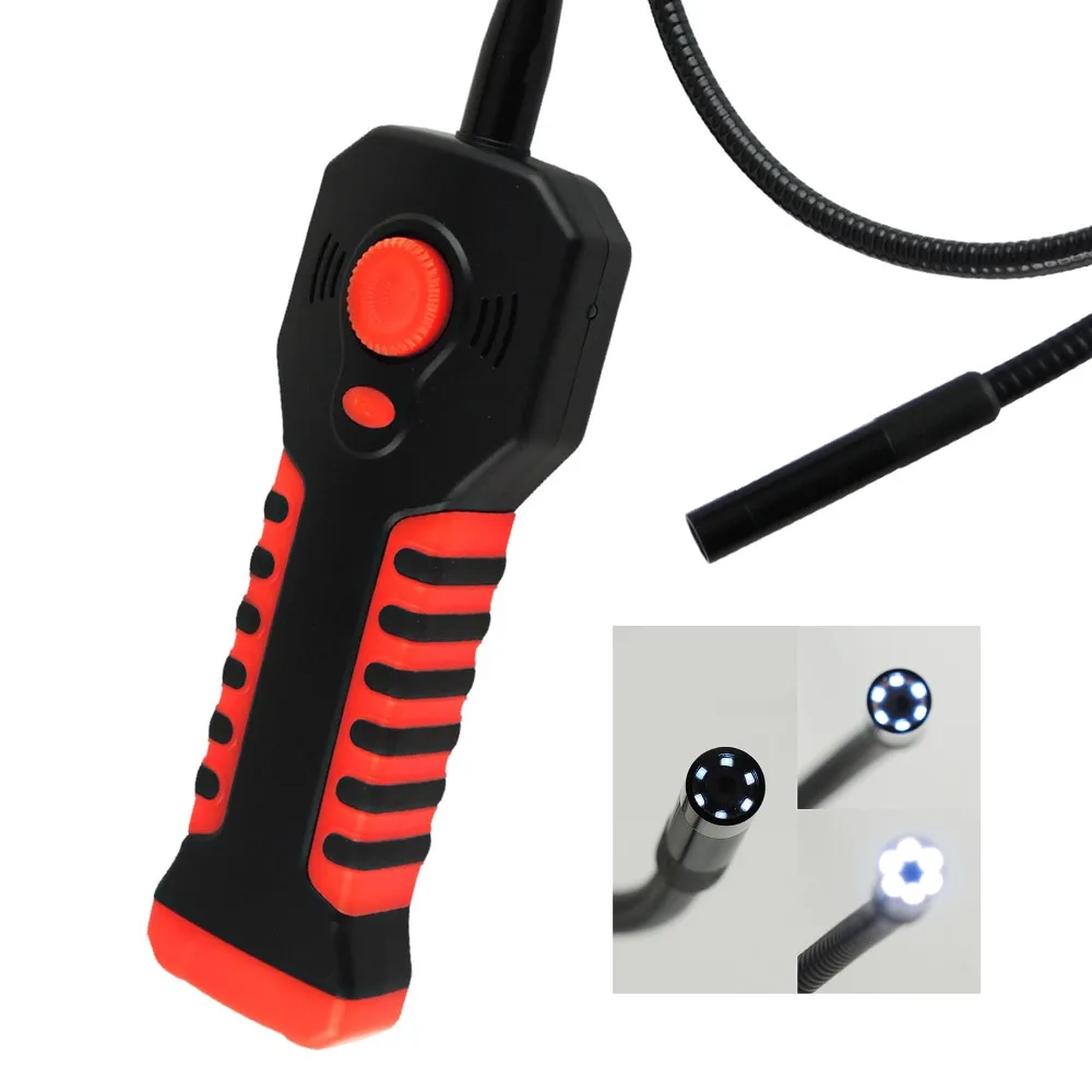 Handheld Endoscope Borescope Inspection Camera Wireless WIFI 20M Range with 6 LED iOS/ Android HD 80cm & 8.5mm Cable | Инструменты