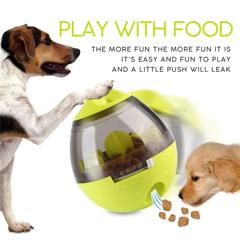 Игрушки для домашних собак IQ мяч для игры Интерактивная еда дозирующая игрушка для собак Съемная Жевательная собака мяч игра для средних больших собак товары для домашних животных