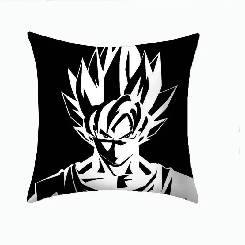 DBZ Super Heroes принт наволочка из полиэстера домашние декоративные подушки Чехол Dragon Ball Z Goku нитка для украшения дома наволочка