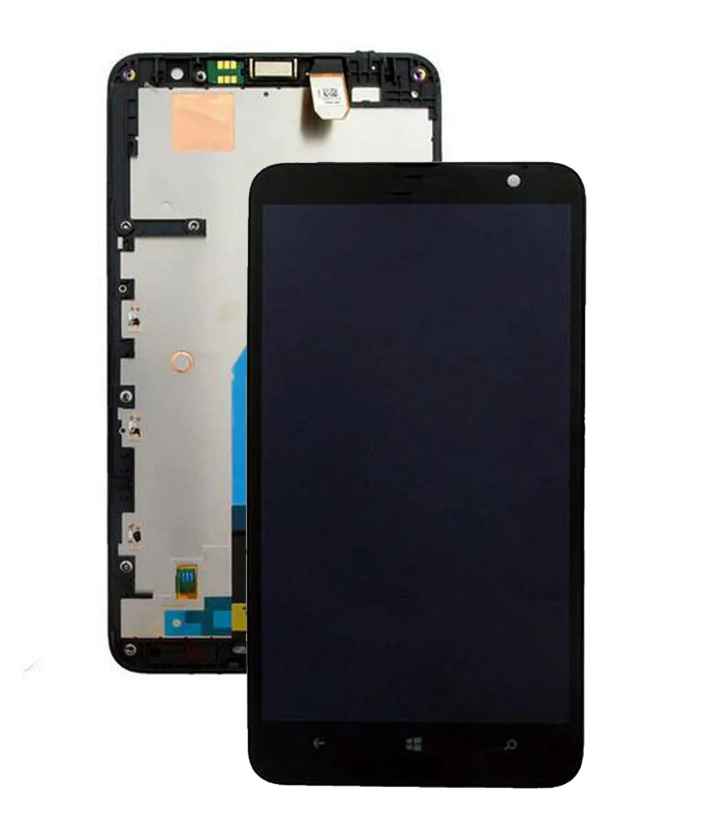 

STARDE Replacement LCD For Nokia Lumia 1320 LCD Display Touch Screen Digitizer Sense Assembly Frame 6"