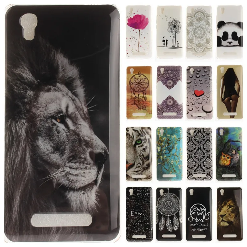 Vintage Phone Case sFor ZTE Blade A452 Coque Silicone Tiger Lion Panda Floral Soft TPU Back Cover For A 452 |