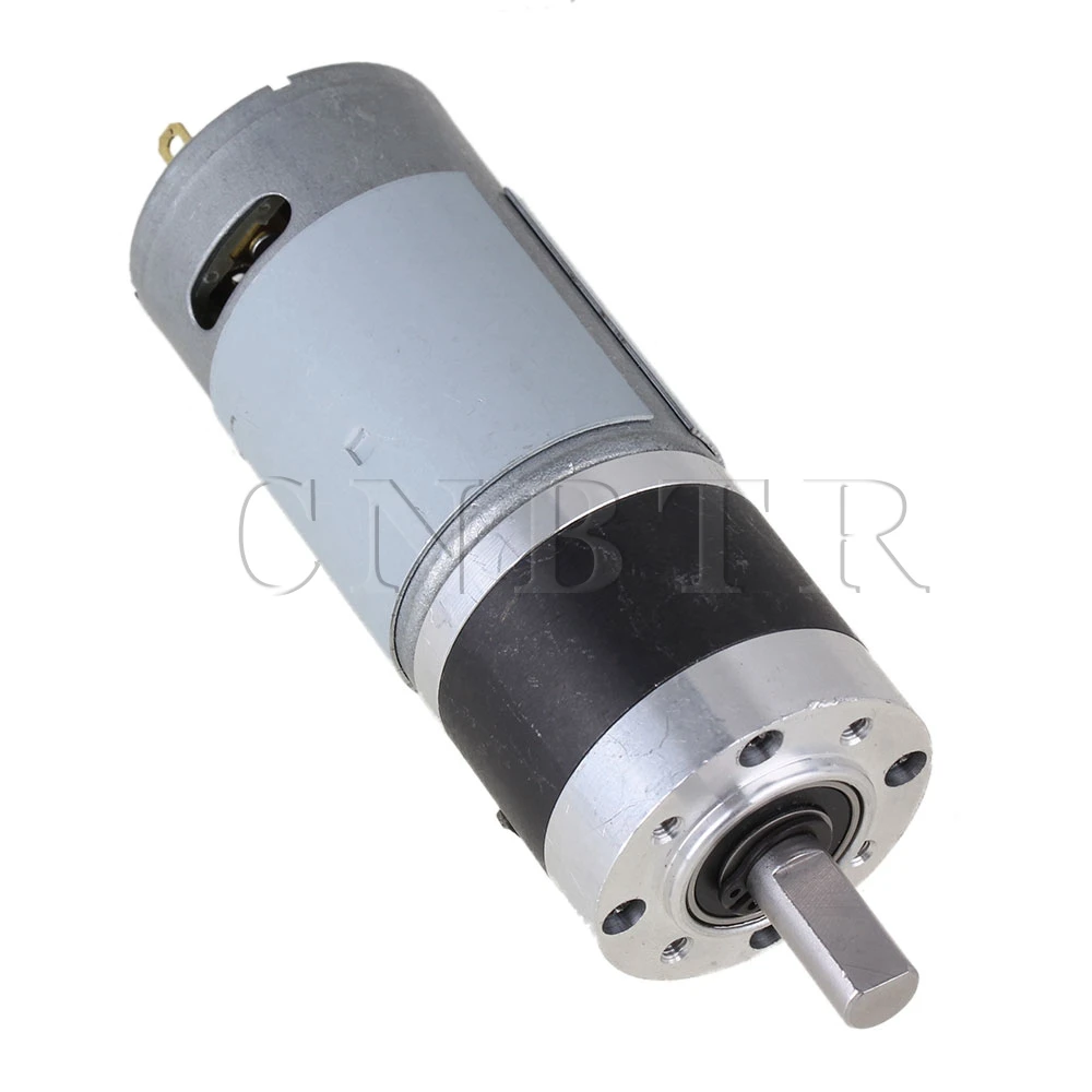 

CNBTR DC24V 220RPM 36mm Silvery High Torque Full Metal Planetary Gear Motors Electric Motor Replacement