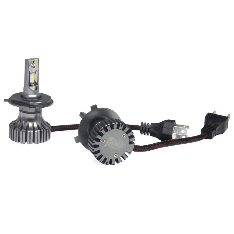 AMP CSP H02 Светодиодные лампы головного света H1 H11 H3 H4(Hi/Low) h7 HB3 HB4 9005 9006(Heatsink) 4000 Lum 40 Ватт
