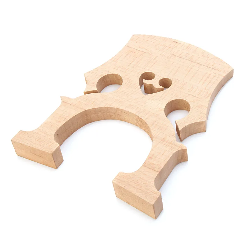 4/4 Size Cello Bridge SolidWood Bridges For Cello 4 String Top Quality