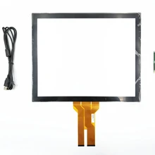 17 дюймов 10 точек 5:4 емкостный сенсорный экран с поддержкой интерфейса USB Win7/8/10 подключи и работай, andrio нужно устанавливать драйвер