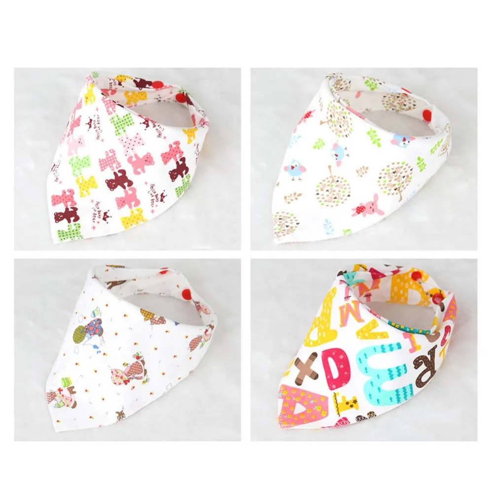 

1pc Scarf Children Baby Bibs Baberos Babador Bandana Bibs Baby Babeiro Slabbers Girl Boy Bib 6 Styles