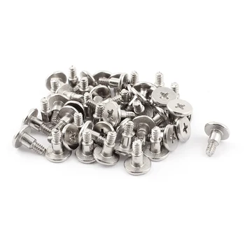 

UXCELL Laptop Computer Shockproof Phillips Flat Head Bolts Hdd Hard Drive Screws 50Pcs Hard Drive/Disk Shockproof Mounting Screw