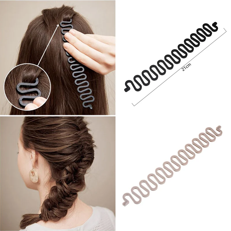 M Mism Girl Novelty Wave Type Hair Bun Maker Korean Version Hair