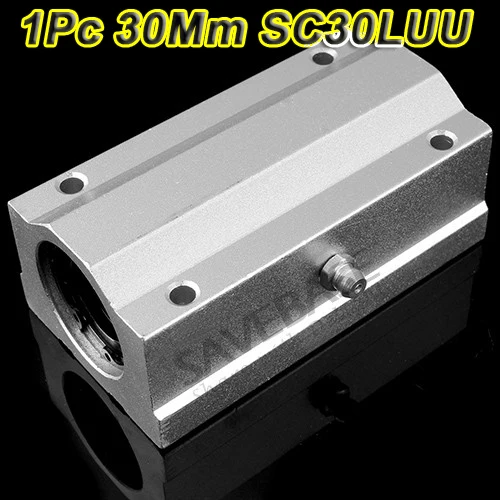 

1Pc SC25LUU/SC30LUU / 2Pcs SC8LUU/ SC10LUU/SC12LUU/SC13LUU/SC16LUU/SC20LUU Linear Ball Bearing Block Cnc Router