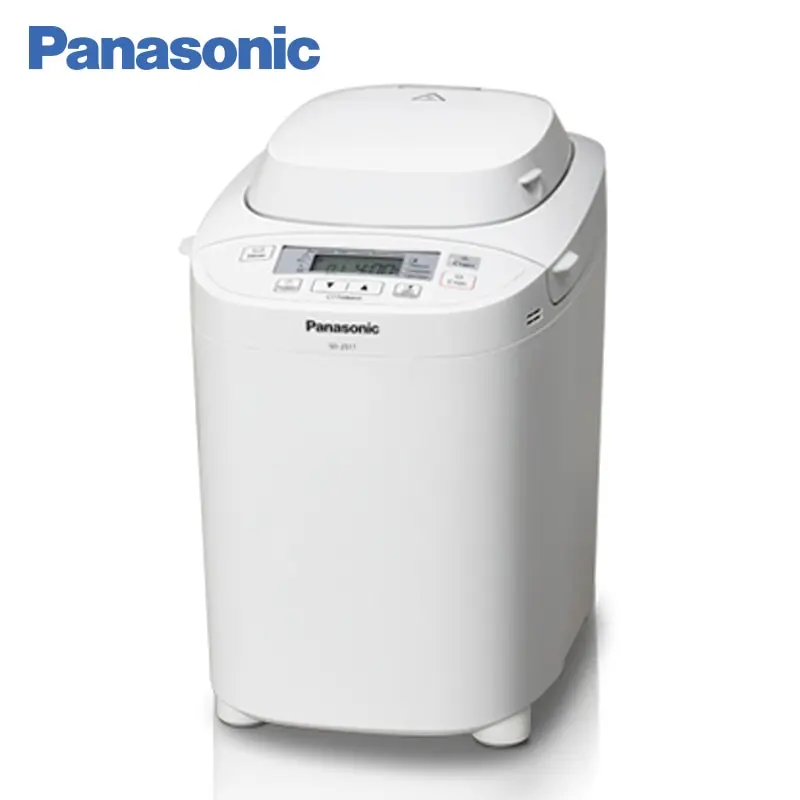 Panasonic SD-2511WTS Хлебопечка, на 600 гр.муки, 14 программ выпечки, диспенсер для орехов и изюма, ускоренная выпечка, бездрожжевая выпечка, безглютеновая выпечка,варенье,пшеничный хлеб,ржаной хлеб, кекс, замес теста