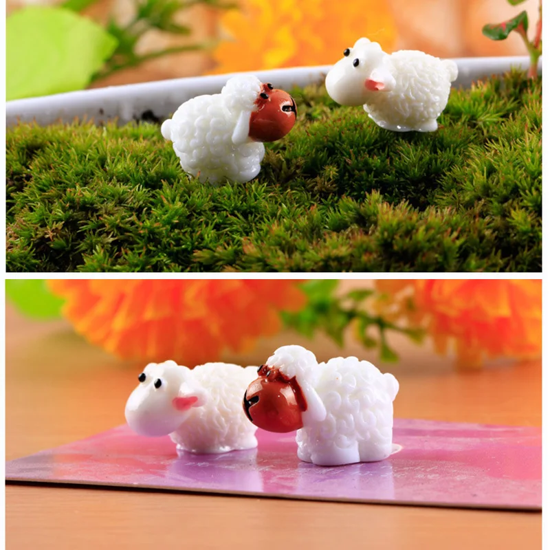 Mini Animali di Casa Micro Fata Giardino Figurine Miniature Giardino di Casa Della Decorazione FAI DA TE Accessori 10 pz/lotto