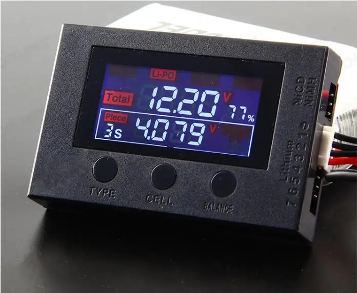 1 шт. HotRC новый дизайн BX100 8 S Lipo батарея Напряжение тестер/Низкая напряжение