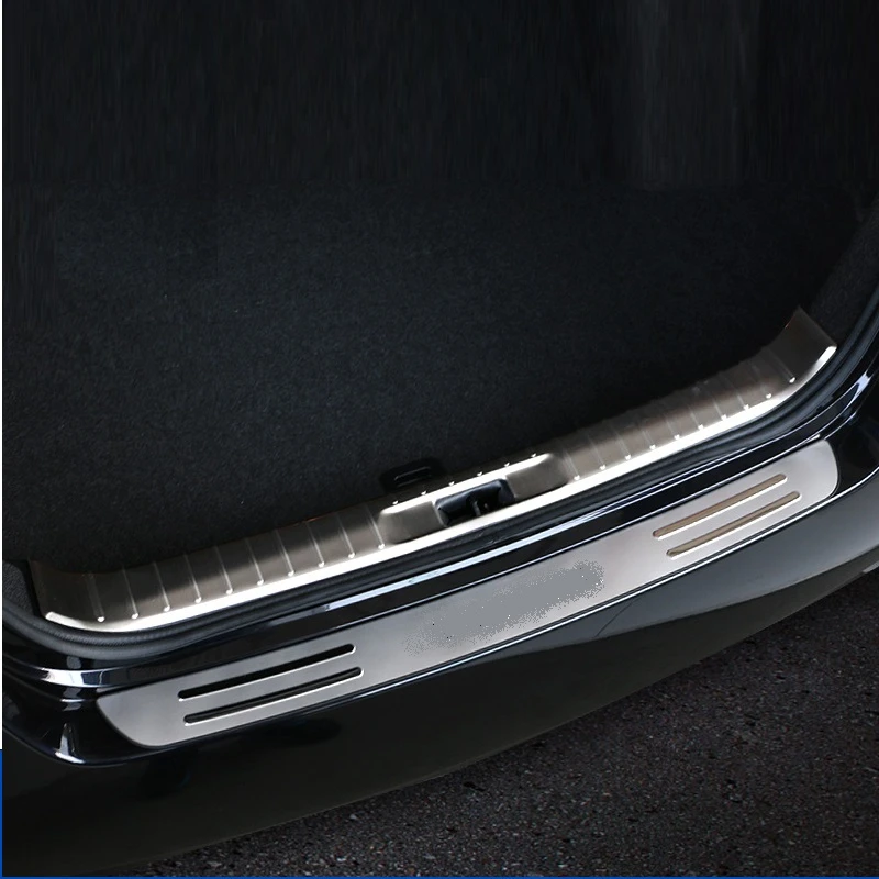 

Trunk Rear Panels Foot Pedal exterior durable decorative trim car styling decoration bright sequins 17 FOR Nissan Murano