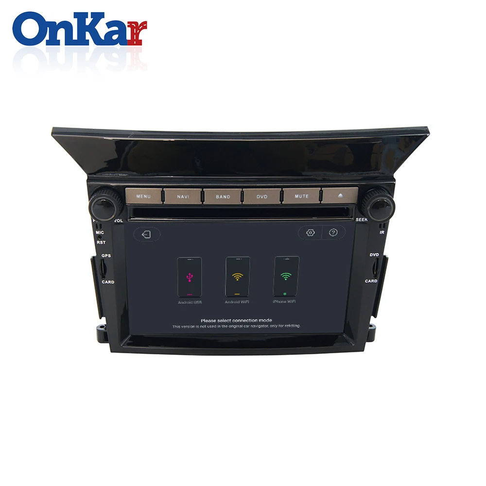 Perfect ONKAR 2 din car android 9.0 dvd gps navigation for Honda Pilot 2009 2010 2011 support dvd cd player auto radio headunit 3