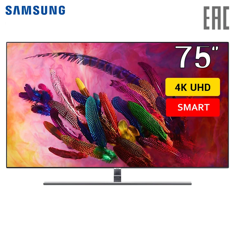 

Телевизор 75" Samsung QE75Q7FNAUXRU 4K SmartTV
